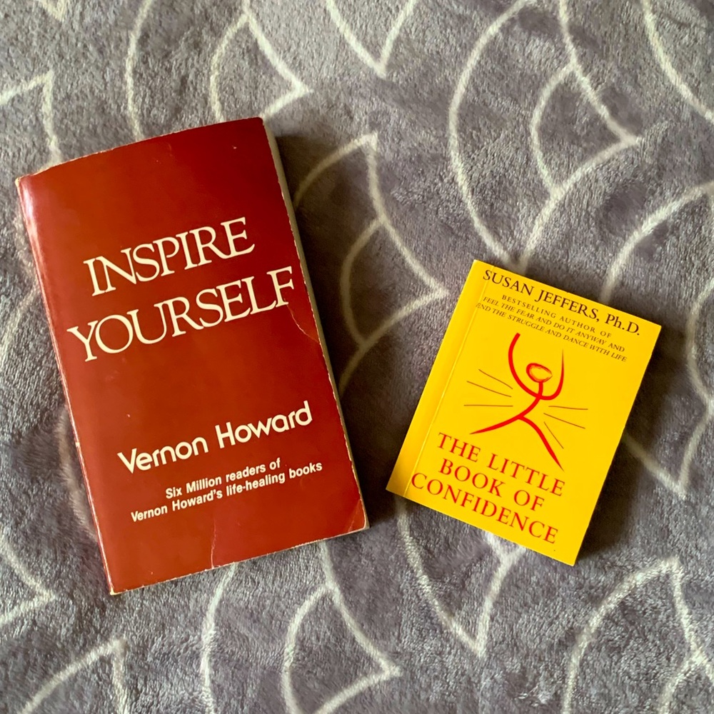 Two Self-Confidence/Motivation Books